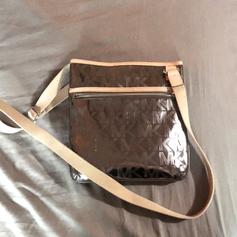 Michael Kors Metalic Crossbody Purse